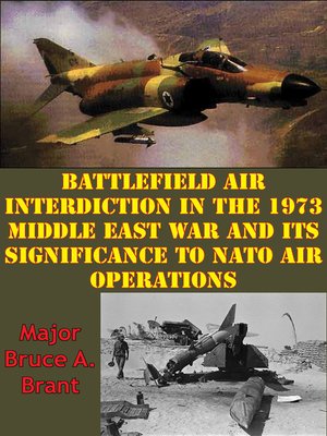 cover image of Battlefield Air Interdiction In the 1973 Middle East War and Its Significance to NATO Air Operations